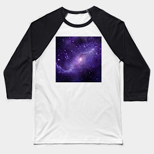 Purple Galaxy Baseball T-Shirt